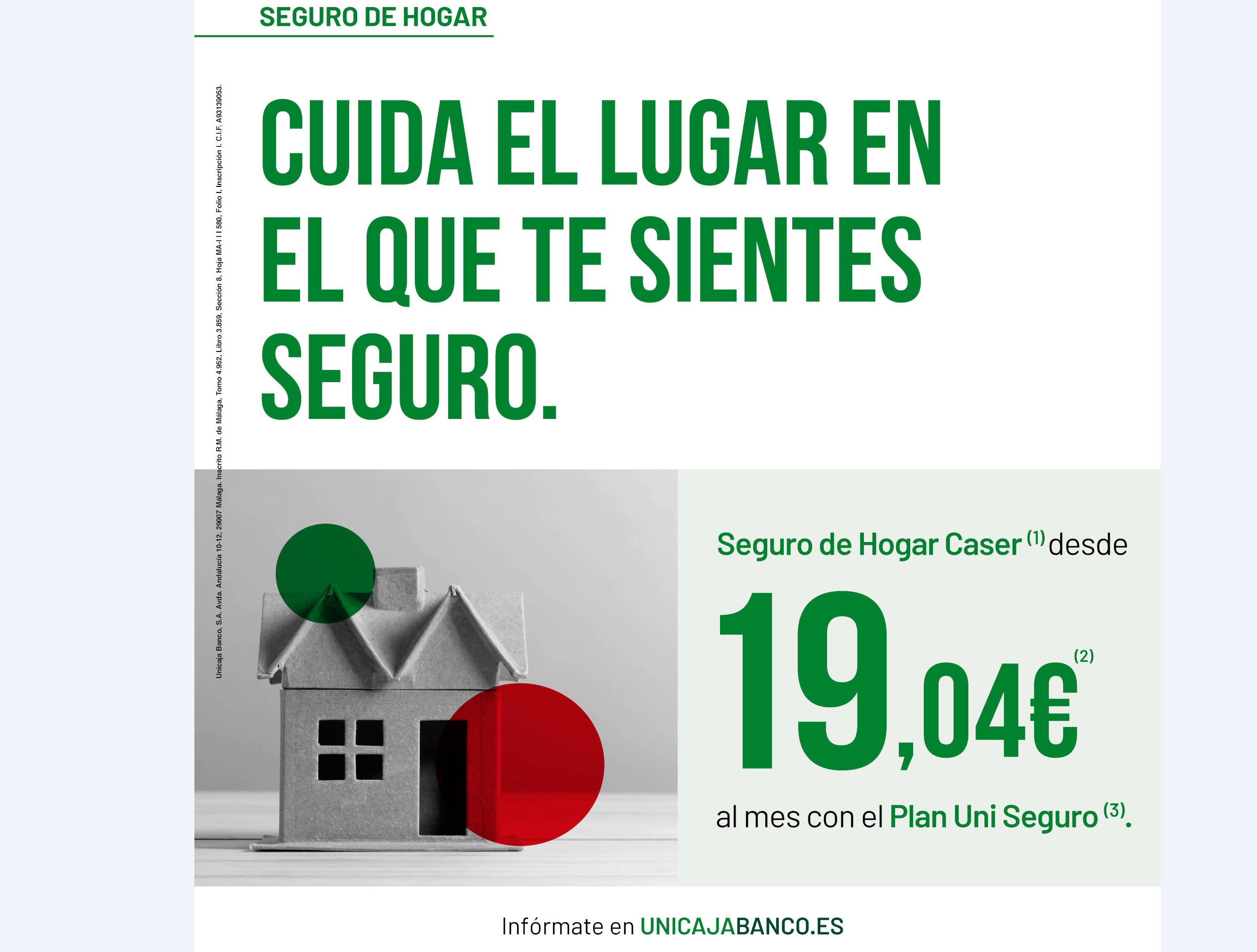 Unicaja y Caser amplían coberturas y ventajas a su seguro de Hogar ...