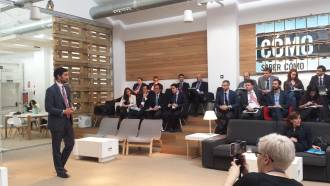 Duarte Libano, vicepresidente de la AEFI, en el encuentro Revolución en el ecosistema financiero