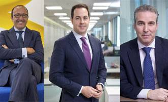 De izda a dcha, Javier Espinosa, V�ctor Ugarte y Miguel Cruz